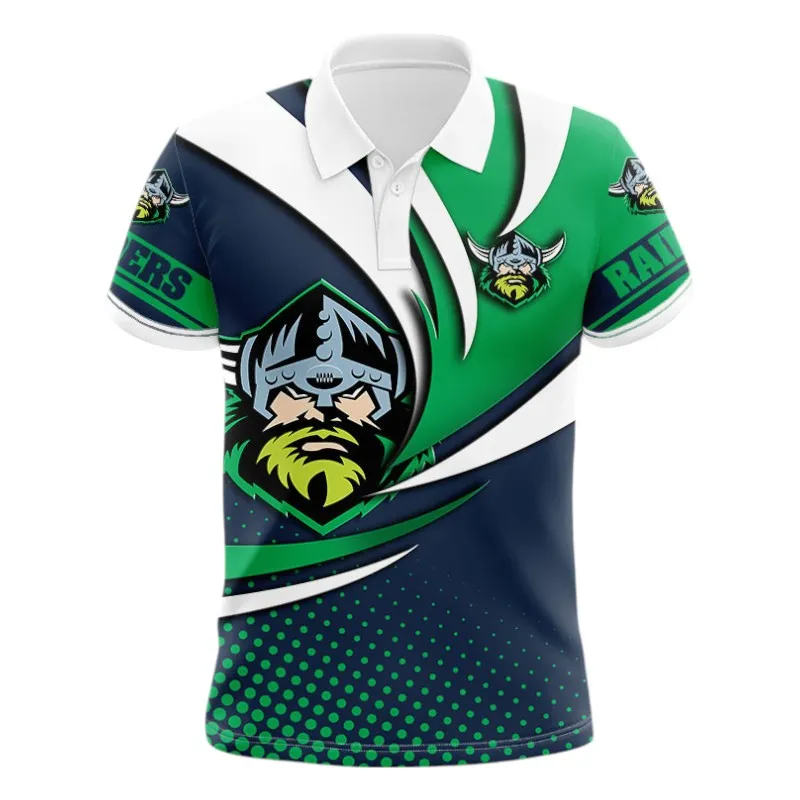 Canberra Raiders Polo Shirt 3D Print, All Over Print Polo Shirt Canberra Raiders NRL123062125787
