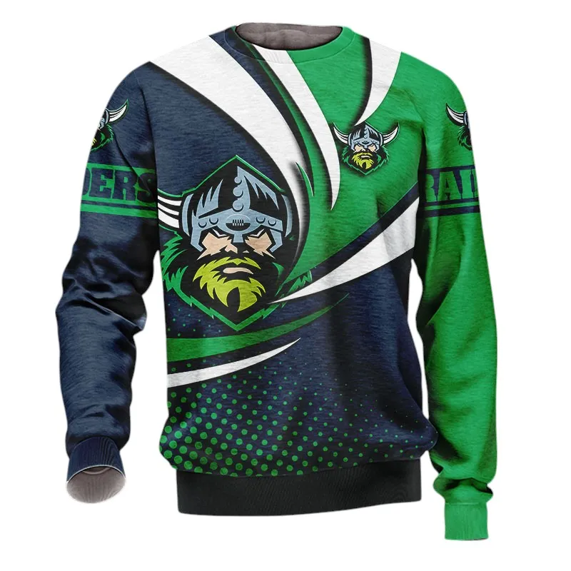 Canberra Raiders Sweatshirt 3D Print, All Over Print Sweatshirt Canberra Raiders NRL123062125787