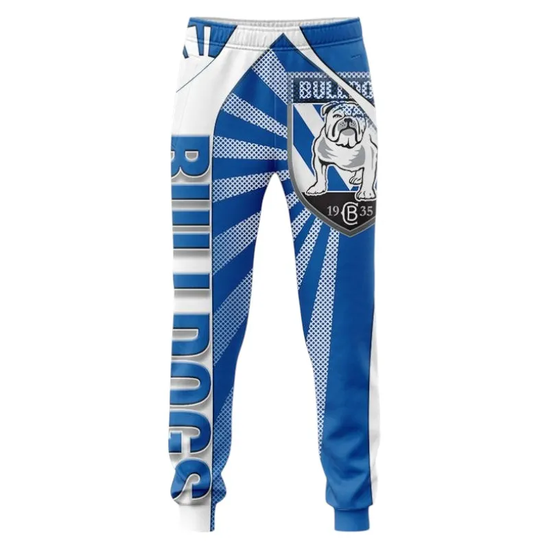 Canterbury Bankstown Bulldogs Sweatpants 3D Print, All Over Print Sweatpants Canterbury Bankstown Bulldogs NRL122062125335