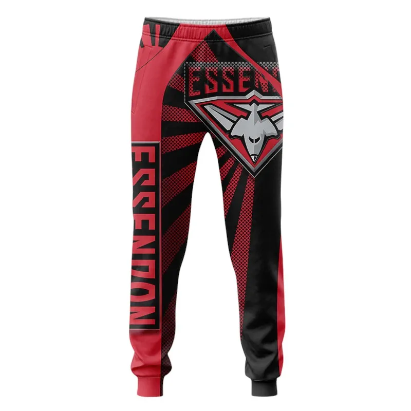 Essendon Football Club Sweatpants 3D Print, All Over Print Sweatpants Essendon Football Club AFL127062125674