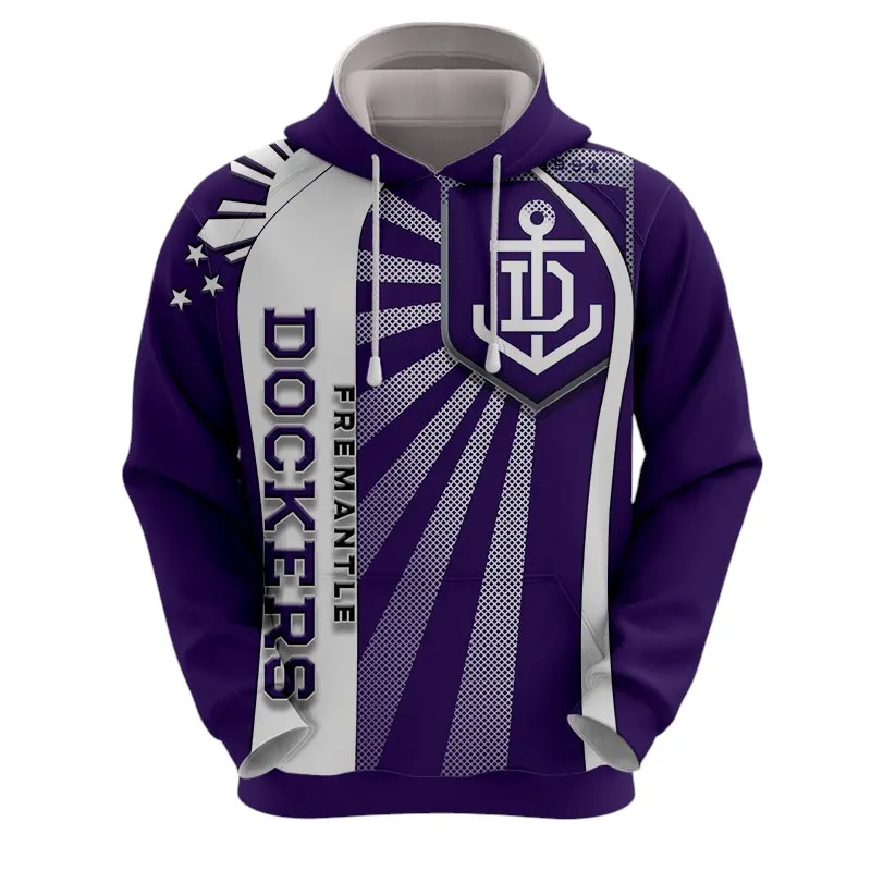 Fremantle Football Club Hoodie 3D Print, All Over Print Hoodie Fremantle Football Club AFL127062125670