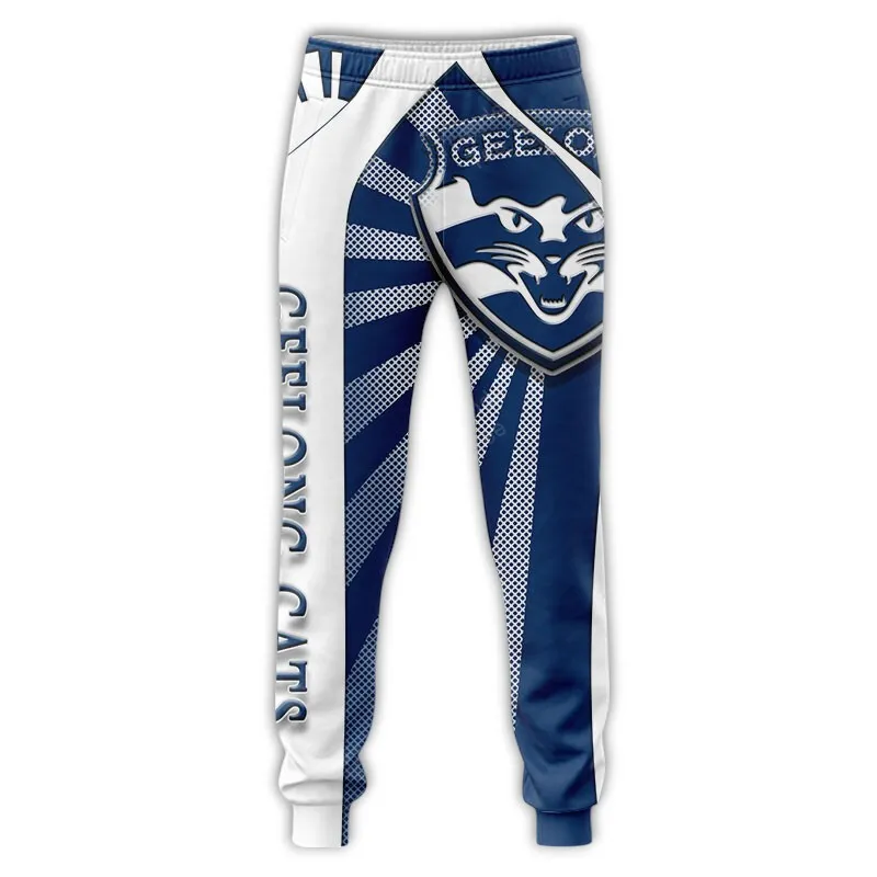 Geelong Cats Sweatpants 3D Print, All Over Print Sweatpants Geelong Cats AFL127062125666