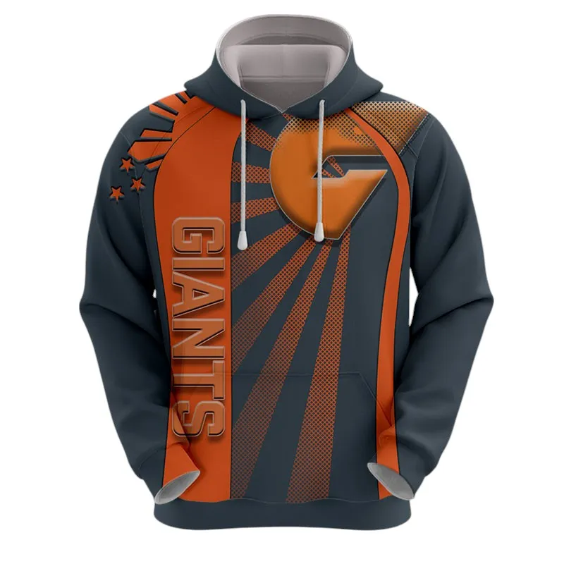 GWS Giants Hoodie 3D Print, All Over Print Hoodie GWS Giants AFL127062125682