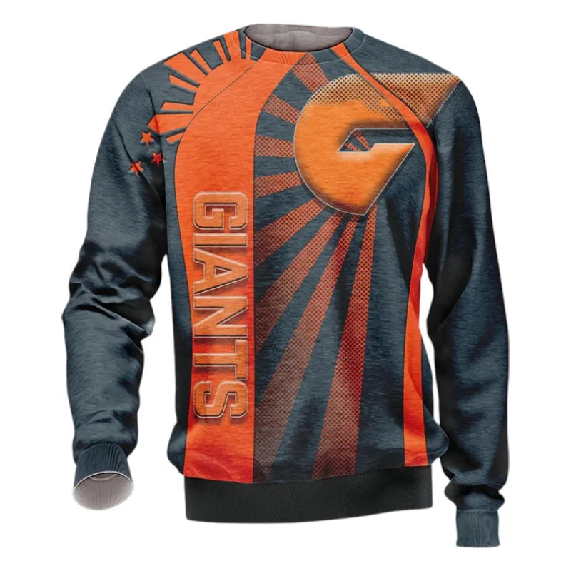GWS Giants Sweatshirt 3D Print, All Over Print Sweatshirt GWS Giants AFL127062125682