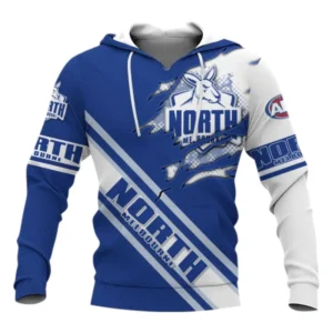 North Melbourne FC Hoodie 3D Print, All Over Print Hoodie North Melbourne FC AFL132062125447