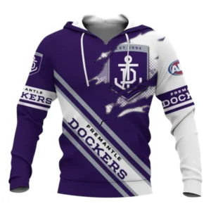 Fremantle Football Club Hoodie 3D Print, All Over Print Hoodie Fremantle Football Club AFL132062125454