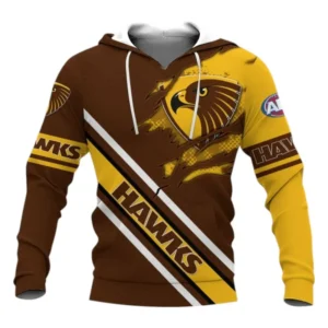 Hawthorn Football Club Hoodie 3D Print, All Over Print Hoodie Hawthorn Football Club AFL132062125455