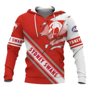 Sydney Swans Hoodie 3D Print, All Over Print Hoodie Sydney Swans AFL132062125457