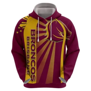 Brisbane Broncos Hoodie 3D Print, All Over Print Hoodie Brisbane Broncos NRL122062125333