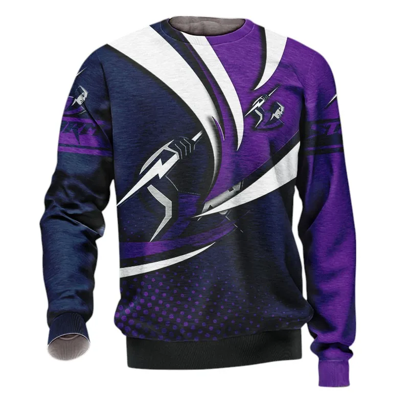 Melbourne Storm Sweatshirt 3D Print, All Over Print Sweatshirt Melbourne Storm NRL123062125789