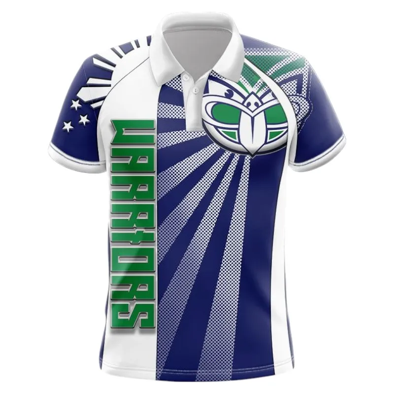 New Zealand Warriors Polo Shirt 3D Print, All Over Print Polo Shirt New Zealand Warriors NRL122062125341