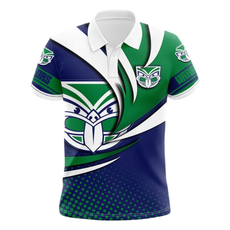 New Zealand Warriors Polo Shirt 3D Print, All Over Print Polo Shirt New Zealand Warriors NRL123062125790