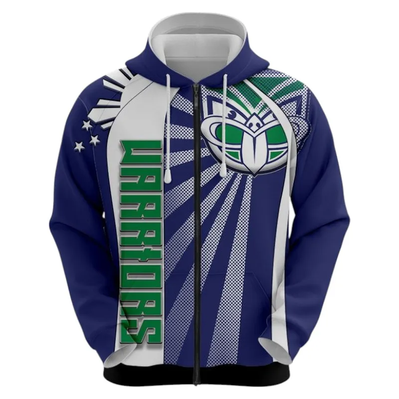 New Zealand Warriors Zipper Hoodie 3D Print, All Over Print Zipper Hoodie New Zealand Warriors NRL122062125341