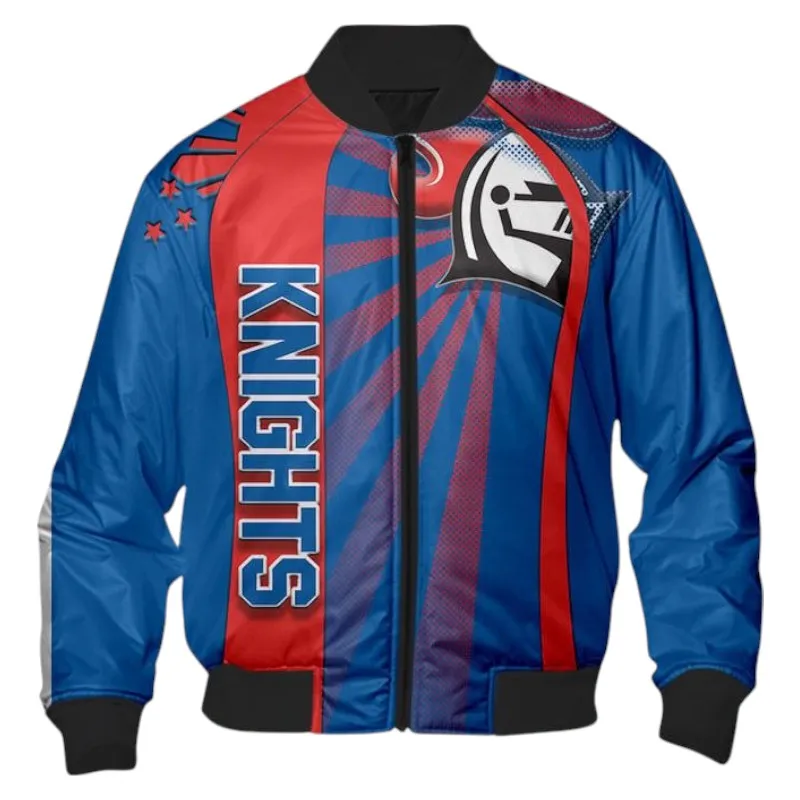 Newcastle Knights Bomber Jacket 3D Print, All Over Print Bomber Jacket Newcastle Knights NRL122062125342