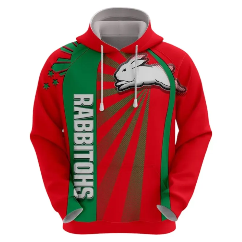 South Sydney Rabbitohs Hoodie 3D Print, All Over Print Hoodie South Sydney Rabbitohs NRL122062125346