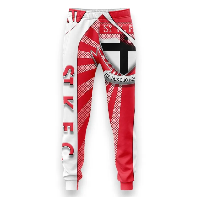 St Kilda FC Sweatpants 3D Print, All Over Print Sweatpants St Kilda FC AFL127062125671