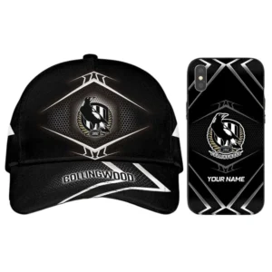 Collingwood Fans Gift Combo Classic Cap + Phone case, All Over Print Classic Cap And Phone case For Sport Fan AFL102072125124
