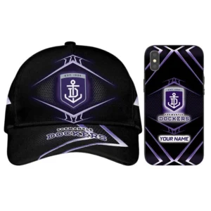 Fremantle Fans Gift Combo Classic Cap + Phone case, All Over Print Classic Cap And Phone case For Sport Fan AFL102072125133