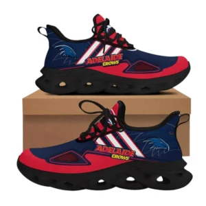 Adelaide Crows Fans Gift Max Soul Shoes, All Over Print Shoes For Sport Fan AFL139071925124 - Black