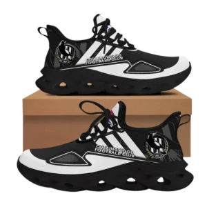 Collingwood Fans Gift Max Soul Shoes, All Over Print Shoes For Sport Fan AFL139071925130 - Black