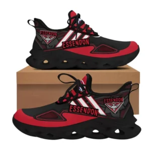 Essendon Fans Gift Max Soul Shoes, All Over Print Shoes For Sport Fan AFL139071925132 - Black