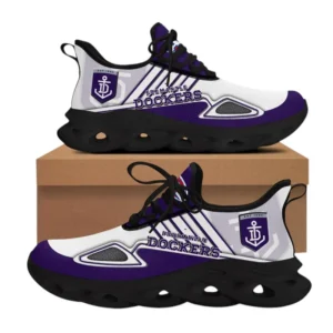 Fremantle Fans Gift Max Soul Shoes, All Over Print Shoes For Sport Fan AFL139071925133 - Black