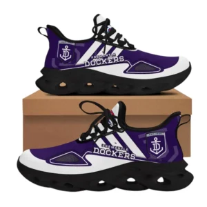 Fremantle Fans Gift Max Soul Shoes, All Over Print Shoes For Sport Fan AFL139071925134 - Black