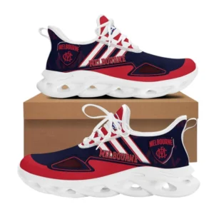 Melbourne Demons Fans Gift Max Soul Shoes, All Over Print Shoes For Sport Fan AFL139071925144 - White