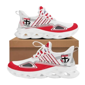 St Kilda Fans Gift Max Soul Shoes, All Over Print Shoes For Sport Fan AFL139071925151 - White