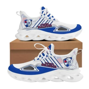 Western Bulldogs Fans Gift Max Soul Shoes, All Over Print Shoes For Sport Fan AFL139071925157 - White