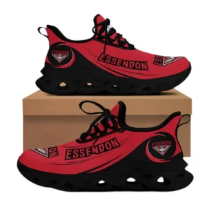 Essendon Fans Gift Max Soul Shoes, All Over Print Shoes For Sport Fan AFL140071625124 - Black