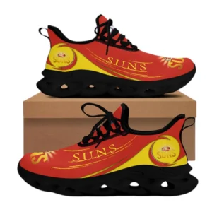 Gold Coast Suns Fans Gift Max Soul Shoes, All Over Print Shoes For Sport Fan AFL140071625129 - Black