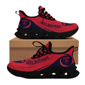 Melbourne Demons Fans Gift Max Soul Shoes, All Over Print Shoes For Sport Fan AFL140071625133 - Black