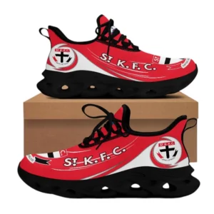 St Kilda Fans Gift Max Soul Shoes, All Over Print Shoes For Sport Fan AFL140071625134 - Black