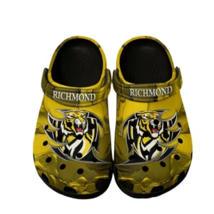 Richmond Fans Gift Crocs, All Over Print Crocs For Sport Fan AFL146071825124 - Black
