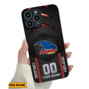 Adelaide Crows Fans Gift Phone Case, All Over Print Phone Case For Sport Fan, Custom Name AFL159071925123