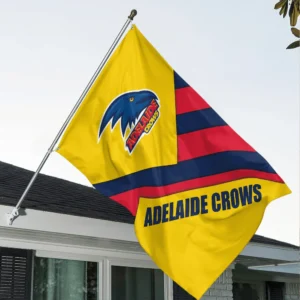 Adelaide Crows Fans Gift Flags, All Over Print Flags For Sport Fan AFL162071925125