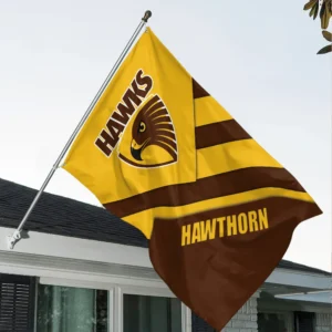 Hawthorn Fans Gift Flags, All Over Print Flags For Sport Fan AFL162071925126