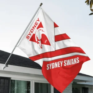Sydney Swans Fans Gift Flags, All Over Print Flags For Sport Fan AFL162071925130