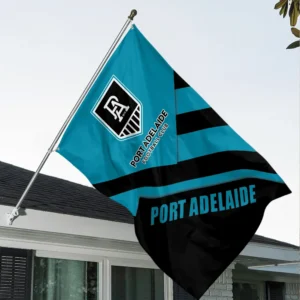 Port Adelaide Fans Gift Flags, All Over Print Flags For Sport Fan AFL162071925134