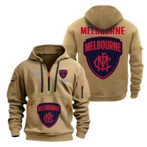 West Coast Eagles Fans Gift Hoodie Half Zipper, All Over Print Hoodie Half Zipper For Sport Fan AFL143071525130 - Khaki