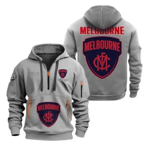 West Coast Eagles Fans Gift Hoodie Half Zipper, All Over Print Hoodie Half Zipper For Sport Fan AFL143071525130 - Grey