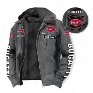 Car Fans Gift Hooded And Flannel Hoodie, Hooded Jacket All Over Print For Car Owners, Custom Name CAR391072125681-Gray