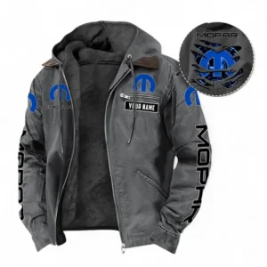 Car Fans Gift Hooded And Flannel Hoodie, Hooded Jacket All Over Print For Car Owners, Custom Name CAR391072125704-Gray