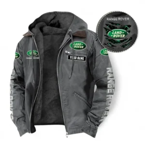 Car Fans Gift Hooded And Flannel Hoodie, Hooded Jacket All Over Print For Car Owners, Custom Name CAR391072125706-Gray