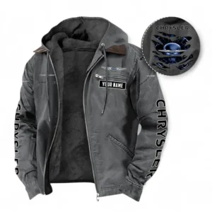 Car Fans Gift Hooded And Flannel Hoodie, Hooded Jacket All Over Print For Car Owners, Custom Name CAR391072125713-Gray