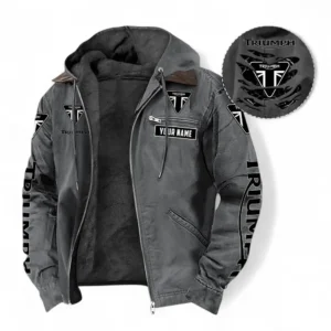 Motorcycle Fans Gift Hooded And Flannel Hoodie, Hooded Jacket All Over Print For Car Owners, Custom Name CAR391072125715-Gray