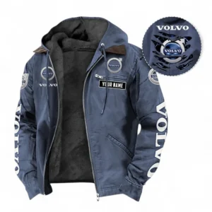 Car Fans Gift Hooded And Flannel Hoodie, Hooded Jacket All Over Print For Car Owners, Custom Name CAR391072125723-Navy Blue