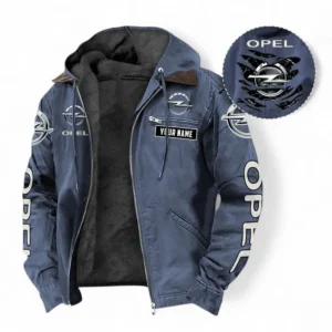 Car Fans Gift Hooded And Flannel Hoodie, Hooded Jacket All Over Print For Car Owners, Custom Name CAR391072125725-Navy Blue