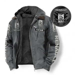 Car Fans Gift Hooded And Flannel Hoodie, Hooded Jacket All Over Print For Car Owners, Custom Name CAR391072125727-Gray
